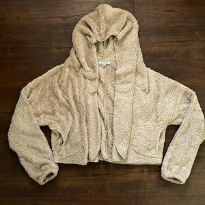 Cropped Teddy Jacket